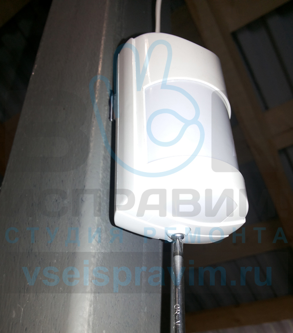 Сборка охранного объемного извещателя